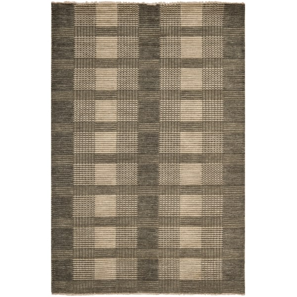 Safavieh Hand knotted Tibetan Charcoal Wool Rug (5 x 8)   15611528