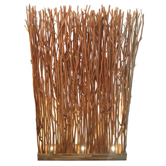 Forest Brush Screen Lamp - Natural