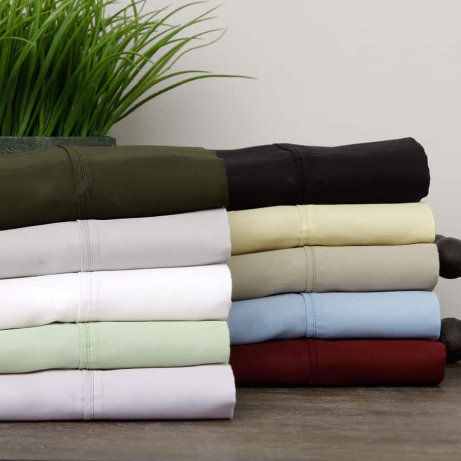 Majestic 500 Thread Count Cotton Rich Sheet Set with Bonus Extra Pillowcases