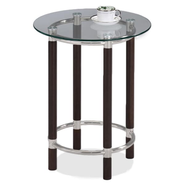 Brushed Nickel Coffee Table / 11 Brushed Nickel Round Coffee Table Gallery : Crafted from metal with a brushed nickel finish, the stylish frame features four angled legs connected to a square base.