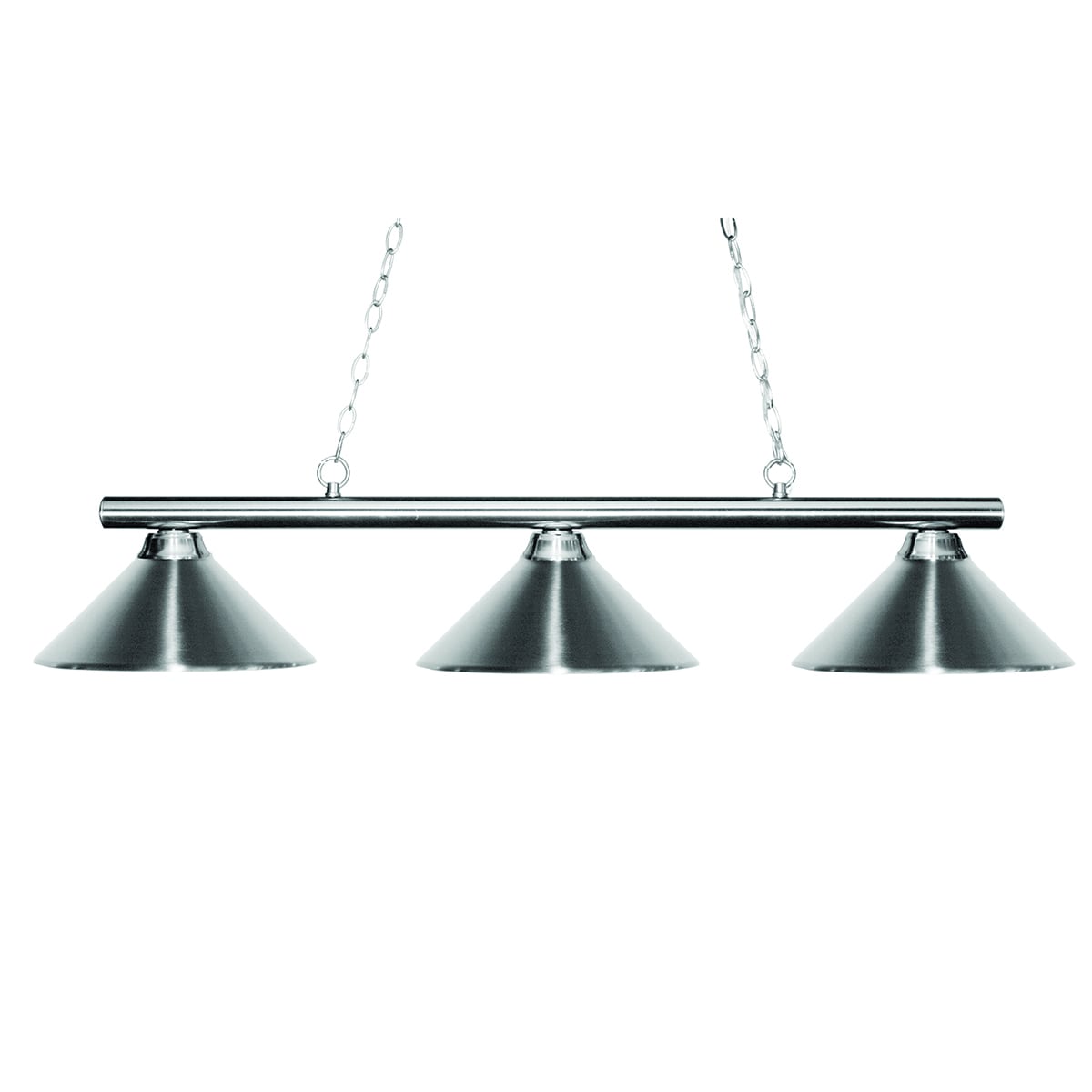 Sharp Shooter Chrome 3 light Billiard Light Fixture