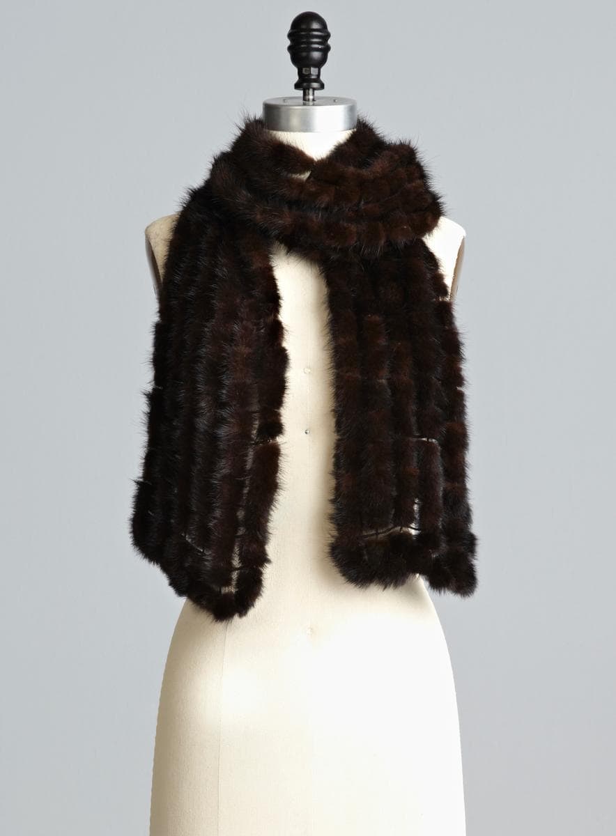 La Fiorentina Mink Fur Scarf La Fiorentina Scarves