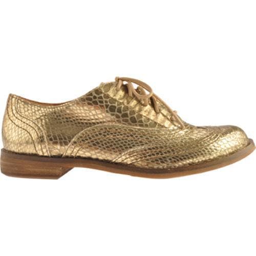 Women's Lucky Brand Kairo Proseco Metallic Cracked Leather Lucky Brand Oxfords