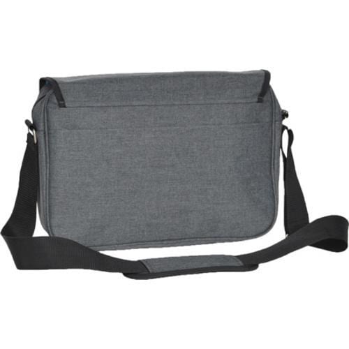 Everest Deluxe Laptop Messenger 059LT Charcoal