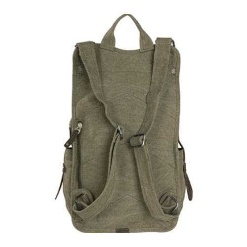 Women's Laurex Urban Street Design Backpack Olive Laurex Fabric Backpacks