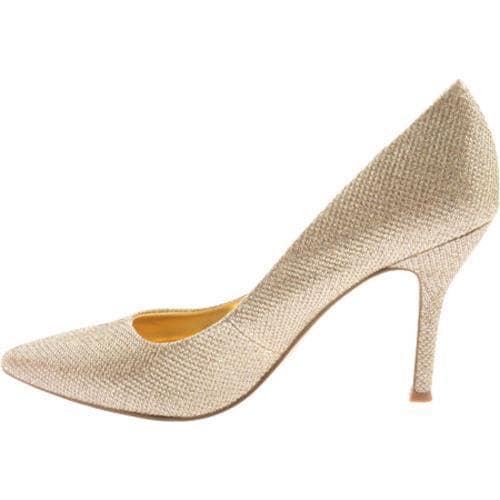 nine west gold glitter heels