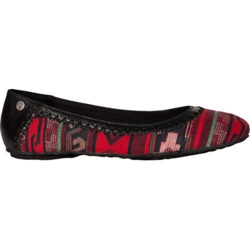 Womens THE SAK Frannie Ballet Black Tribal