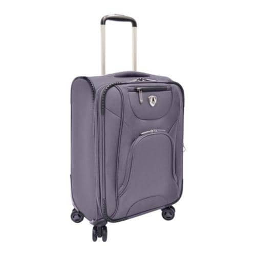 Travelers Choice Charcaol Cornwall 22 inch Carry On Expandable Spinner Upright