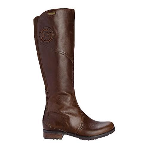 Women's Rockport Tristina Gore Tall Boot Wide Calf Brownie Full Grain Leather Rockport Boots