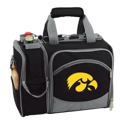 Picnic Time Malibu Iowa Hawkeyes Print Black