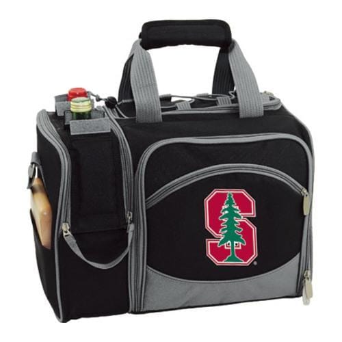 Picnic Time Malibu Stanford Cardinal Print Black