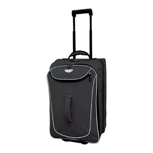 Travelers Club Waterloo 20in Rolling Carry on Duffel Black