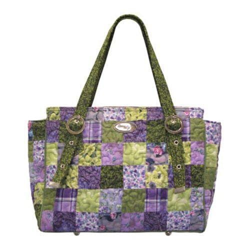 Womens Donna Sharp Layla Bag Grape Patch