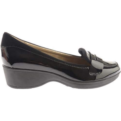 Women's Circa Joan & David Bradyn Black/Black Patent Leather Circa Joan & David Wedges