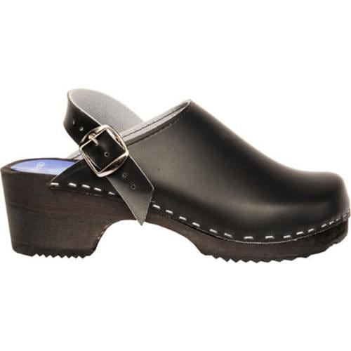 Girls' Cape Clogs Jet Black Black Cape Clogs Slip ons