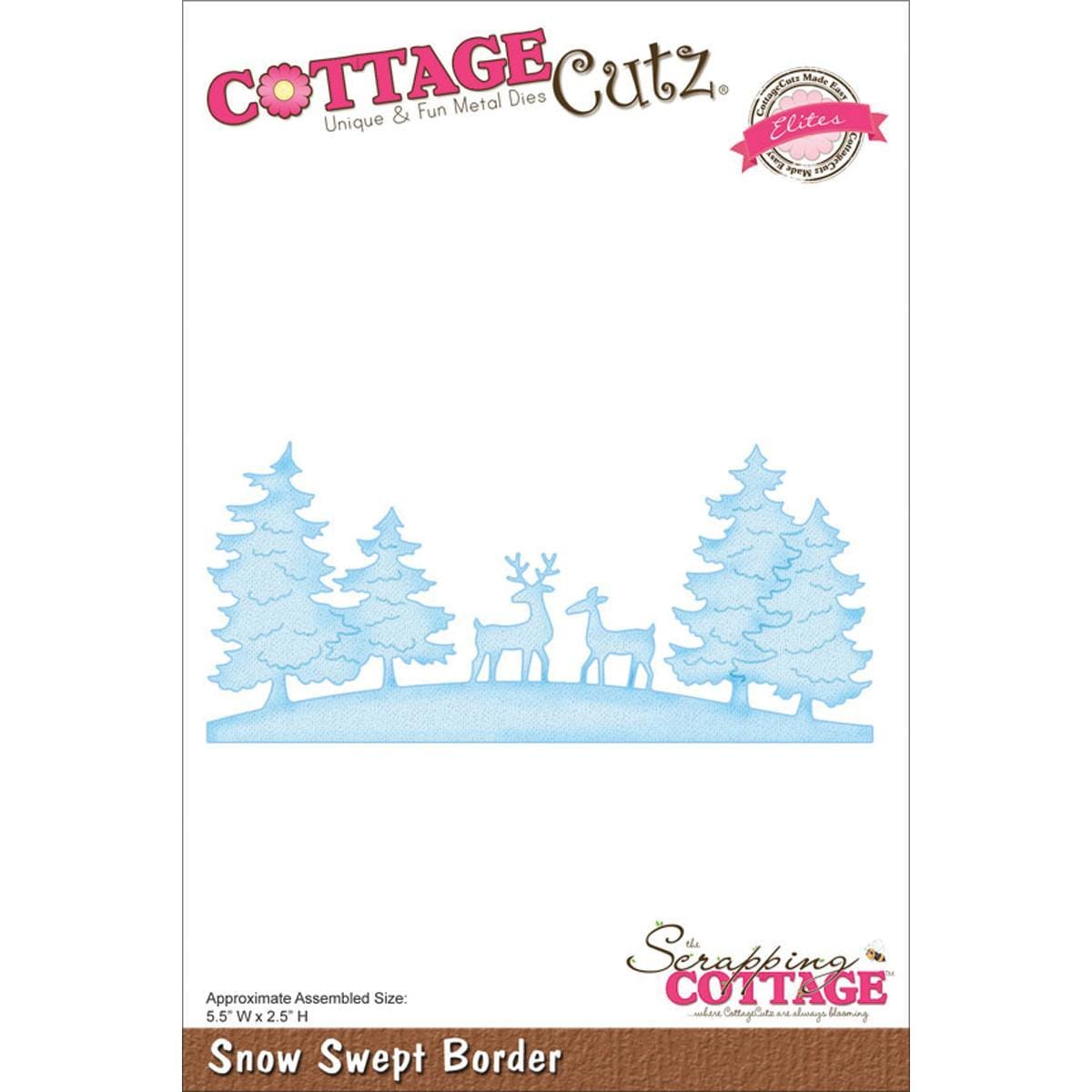 Cottagecutz Elites Die 5.5 X2.5  Snow Swept Border