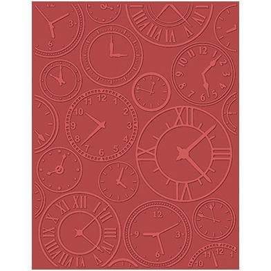 eBosser Embossing Folders Universal Size By Teresa Collins   About Time Cutting & Embossing Dies