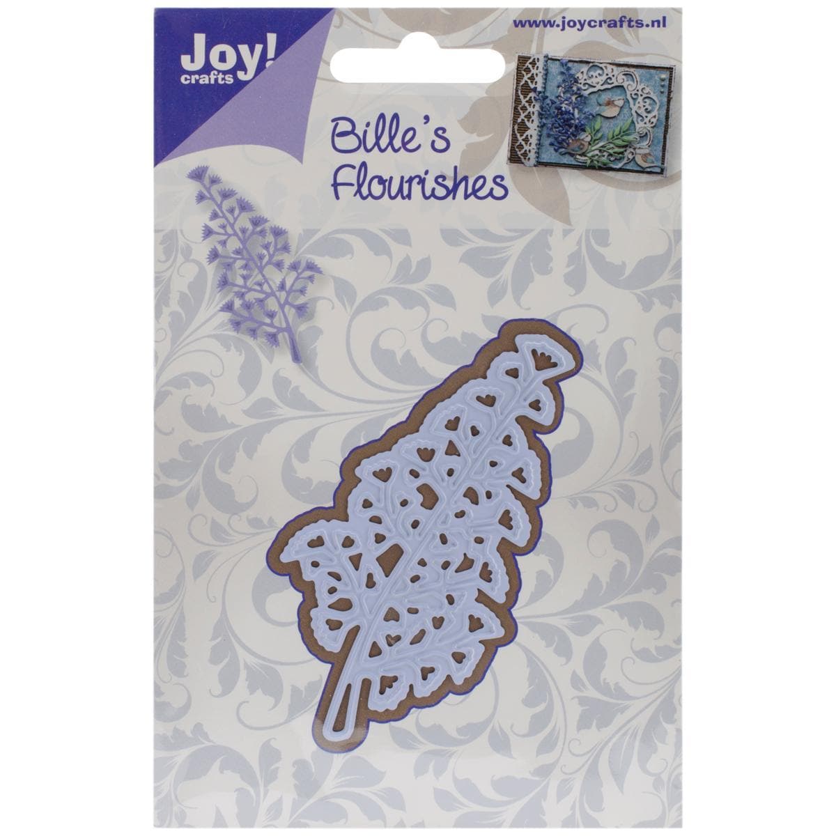 Joy Crafts Cut and Emboss Die  Flourish Branch 2