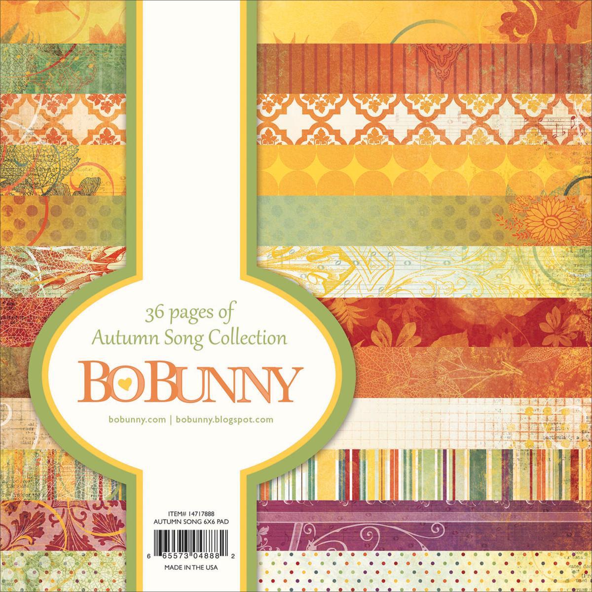 Autumn Song Paper Pad 6 X6 36/sheets  Single sided