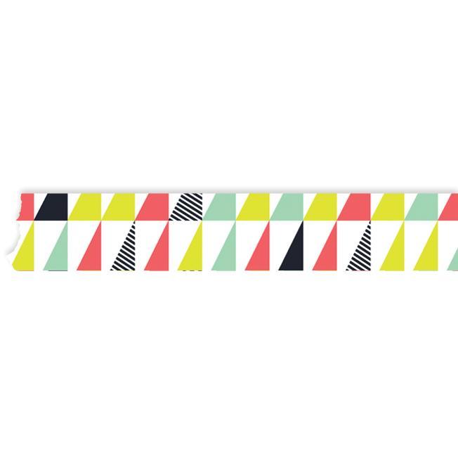 Finnley Washi Tape .5 X32 Feet  Triangles