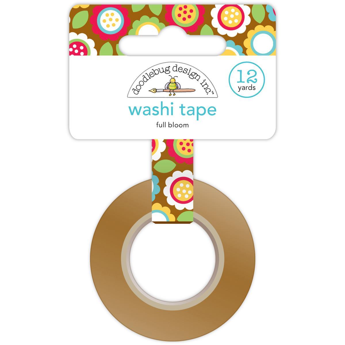 Day To Day Washi Tape 12 Yards  Full Bloom