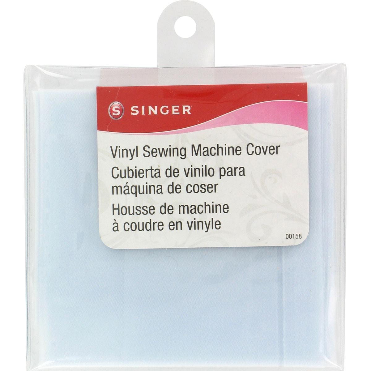 Vinyl Sewing Machine Cover   Frosted 15 1/2 X9 1/8 X6