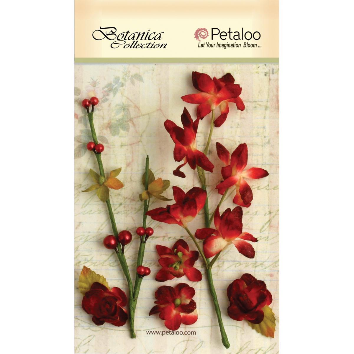 Botanica Floral Ephemera  Red