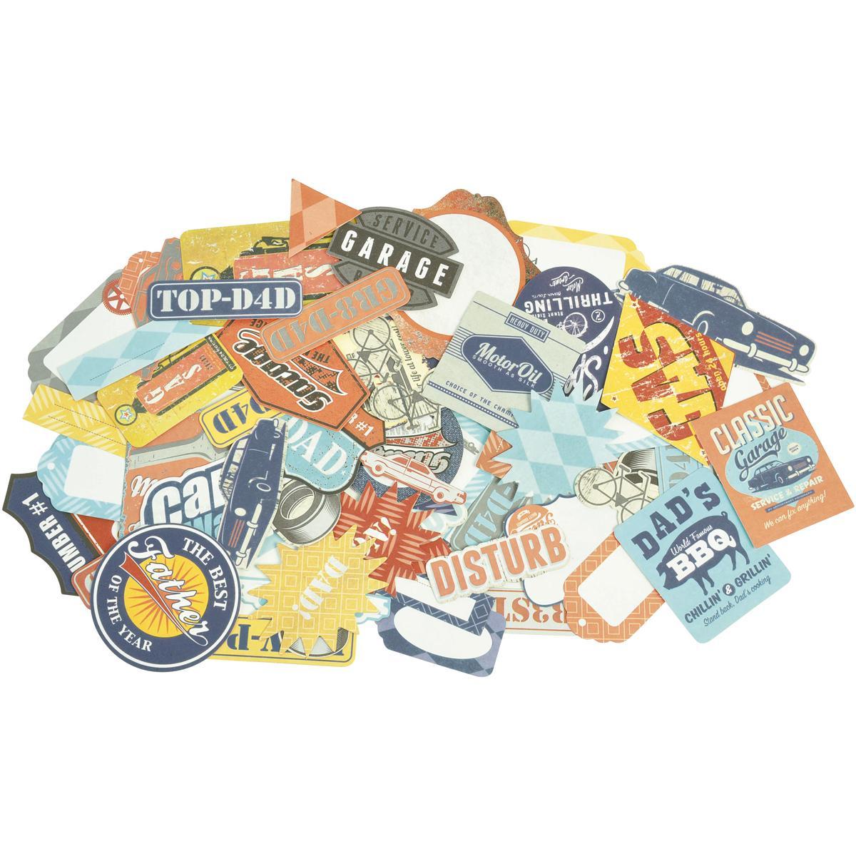 Garage Days Collectables Cardstock Die cuts