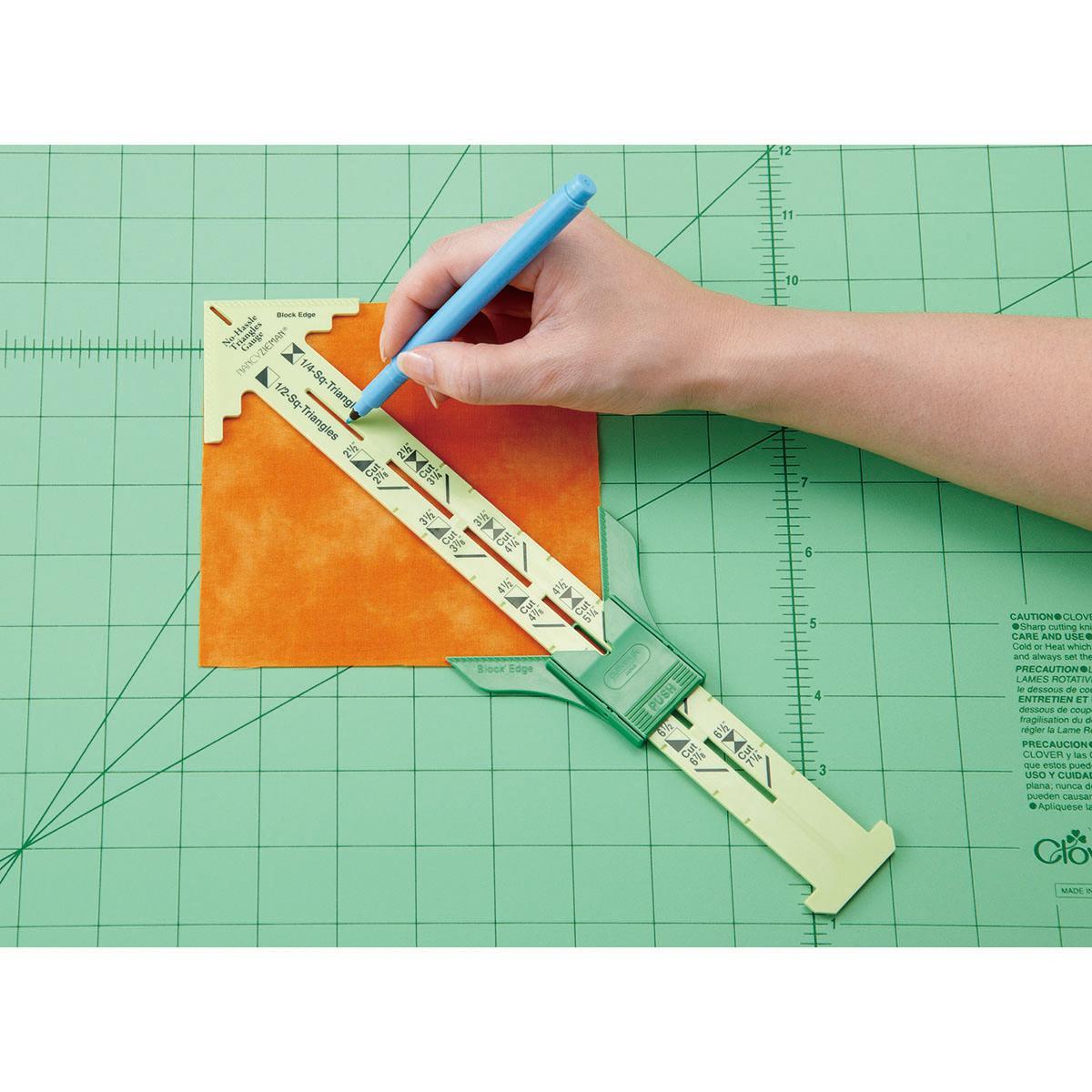 No hassles Triangles Gauge By Nancy Zieman