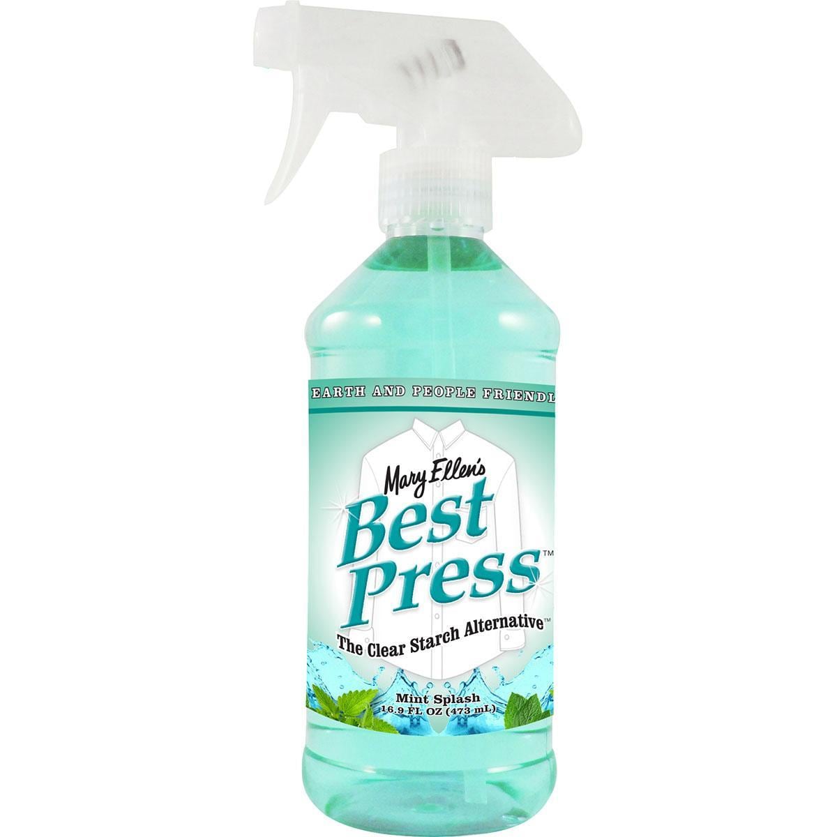 Mary Ellens Best Press Clear Starch Alternative 16 Ounces  Mint Splash