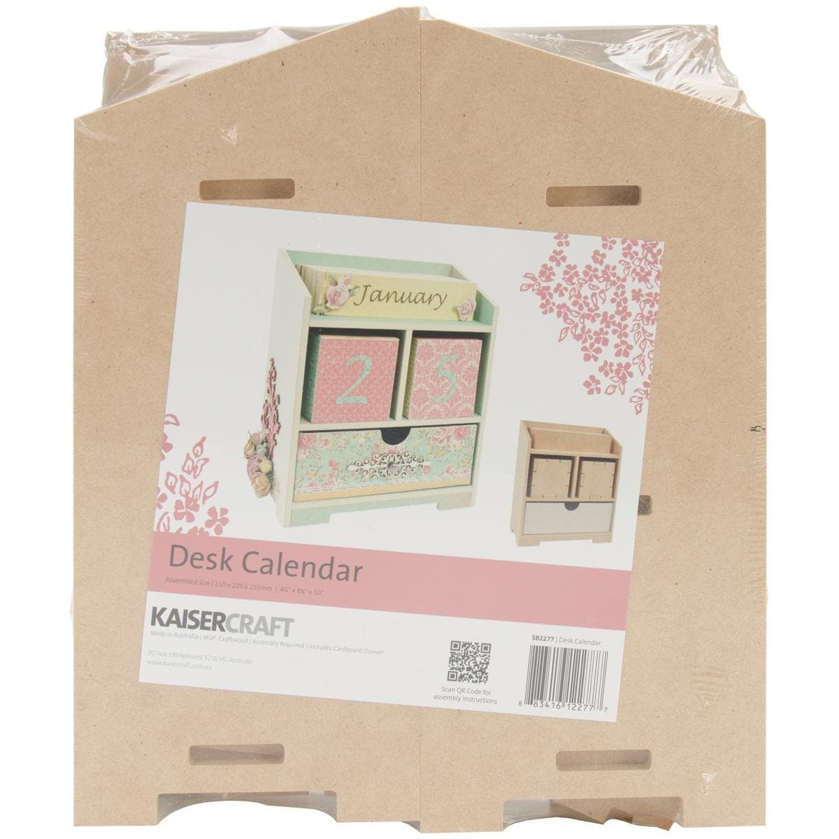 Beyond The Page Mdf Desk Calendar  4.25 X8.75 X10