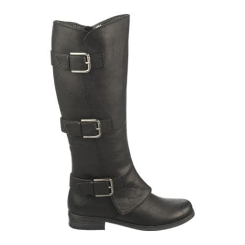 Women's Fergalicious Smith Black Tumbled Polyurethane Fergalicious Boots