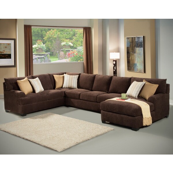 Shop Furniture of America Zian 3-piece Modern Micro Denier Upholstery ...