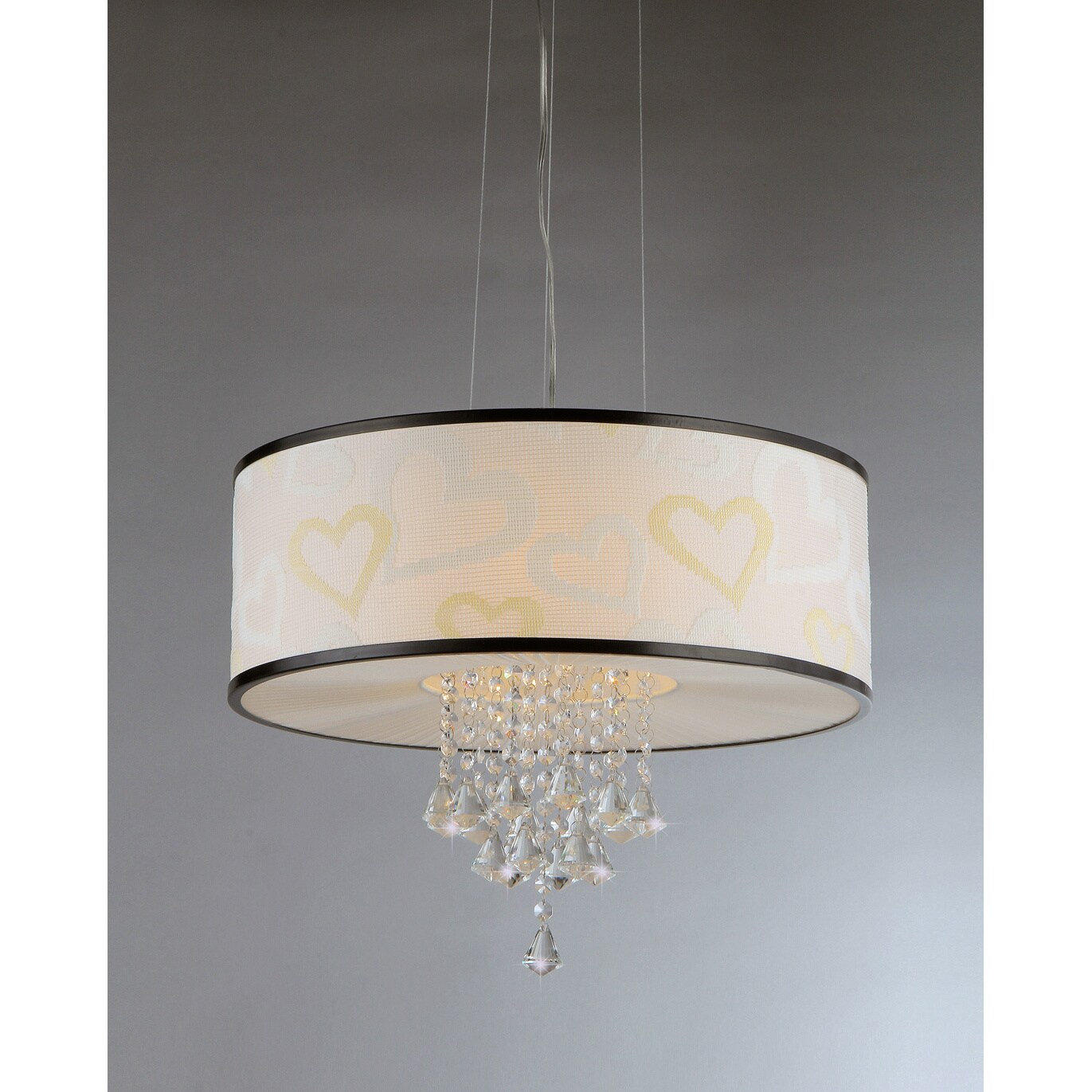 Chrome Hearts Crystal Chandelier - Chandeliers For Bedrooms by Overstock.com