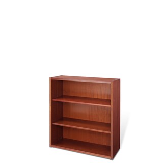 Jesper Office 40-inch Cherry Wood Bookcase - Bed Bath & Beyond - 8300158