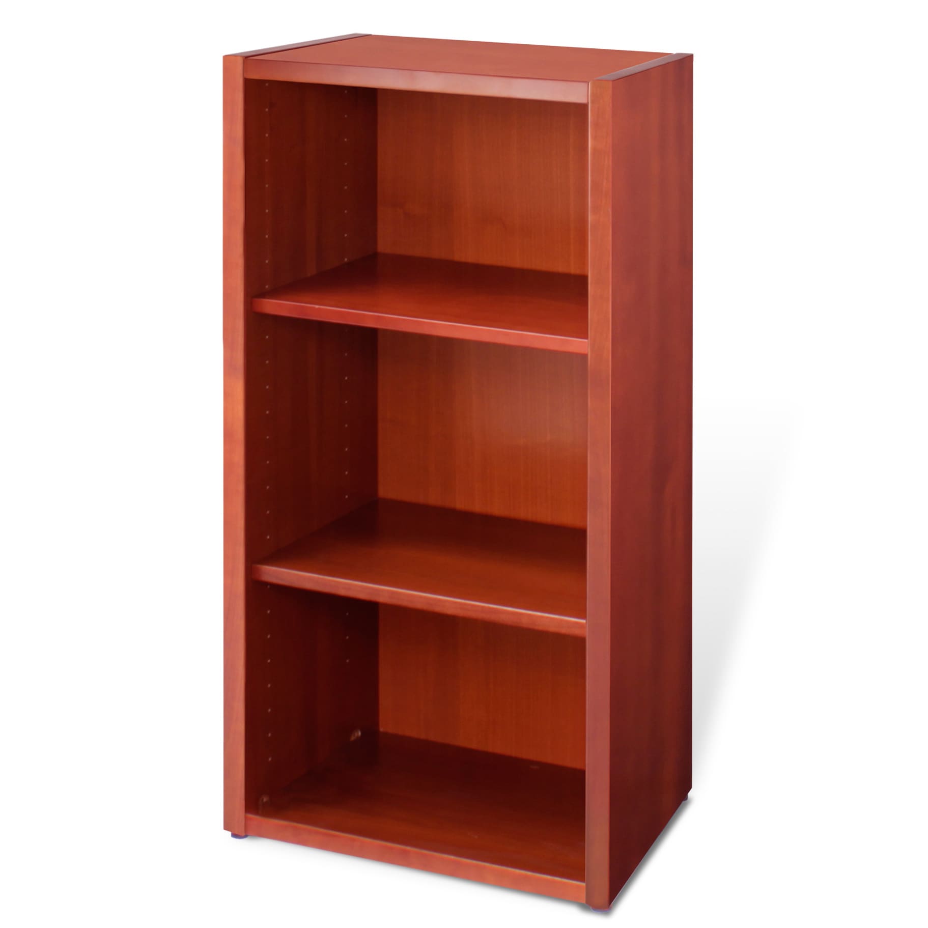 Cherry Veneer 21 inch Solid Wood Bookcase