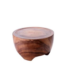 Shop Solid Wood Short Round Side Table Overstock 8300192