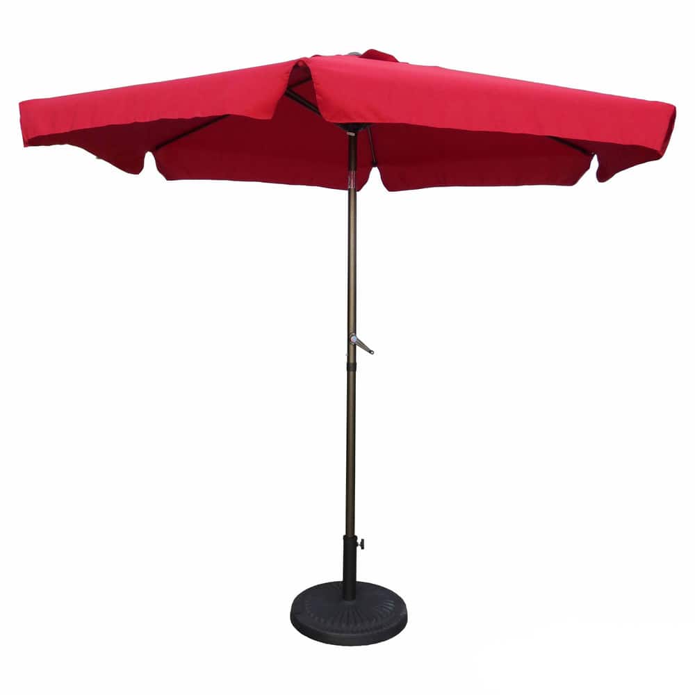 St. Kitts 9-foot Aluminum Patio Umbrella with Crank (Base not included)