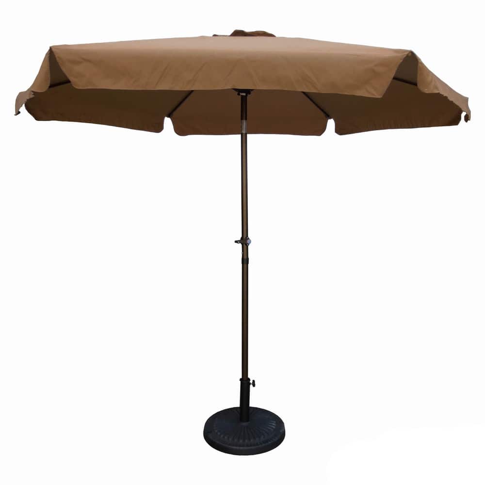 St. Kitts 9-foot Aluminum Patio Umbrella with Crank (Base not included)