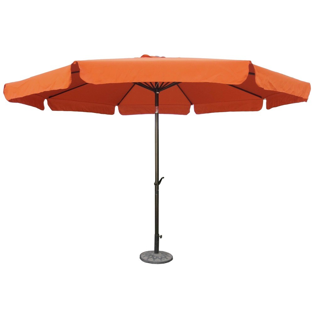 Shop Black Friday Deals On International Caravan St Kitts 11 5 Foot Patio Umbrella With Tilt Crank And Aluminum Frame Overstock 8300206