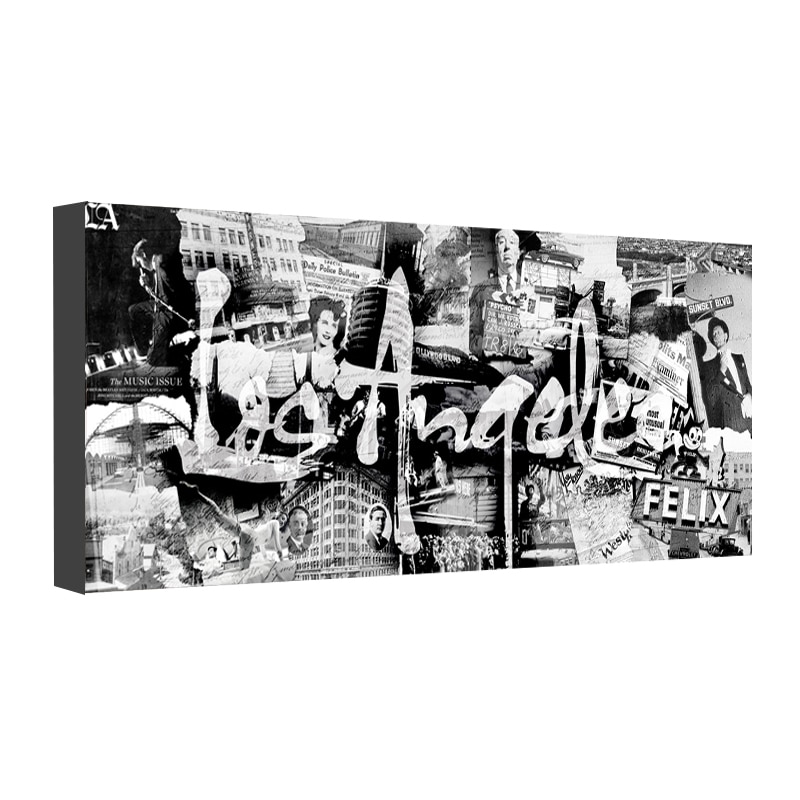 Alex Bueno Vintage Los Angeles Canvas Wall Art