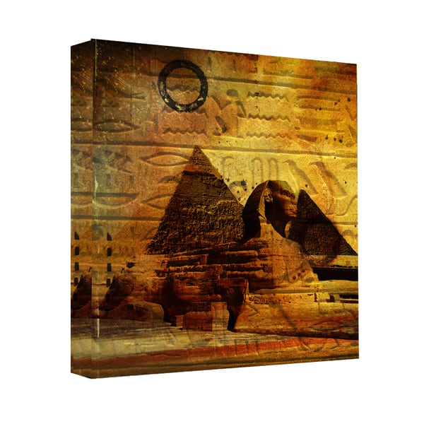 Ready2HangArt 'Egyptian Pyramid' Gallery-wrapped Canvas Art