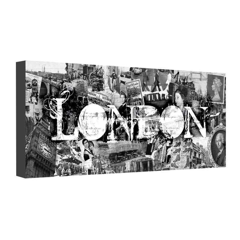 Alex Bueno Vintage London Canvas Wall Art