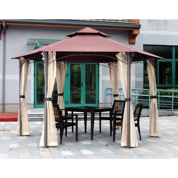 Shop International Caravan St Kitts 11x10 Double Vented Hexagonal