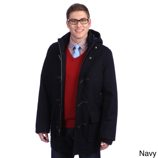 tommy hilfiger hooded toggle coat