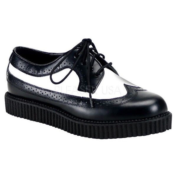 leather creeper shoes