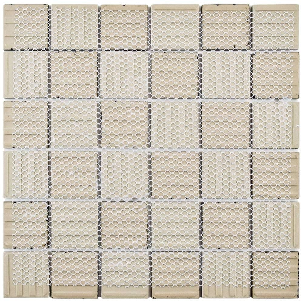 Merola Tile 11.875x11.875-inch Polar Square Checker
