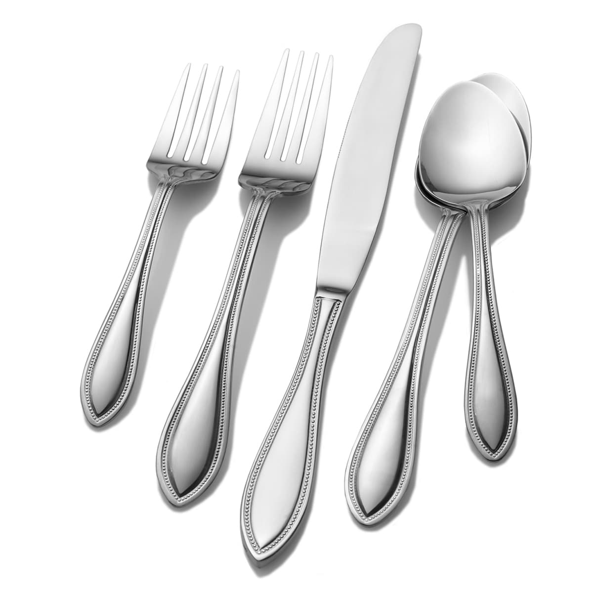 53-piece Silverware Set Service For 8 With Steak Knives And Serving  Utensils, Forks And Spoons Silverware Set, Stainless Steel Flatware Cutlery  Set, E