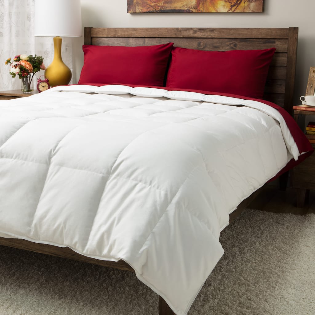 Elegance 720 Thread Count White Down Comforter