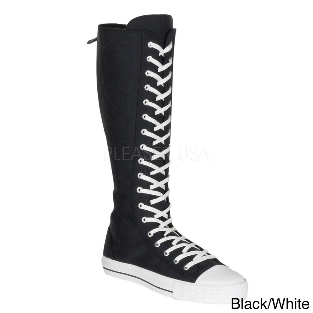 demonia sneaker boots